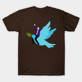 Boy riding a Dove T-Shirt